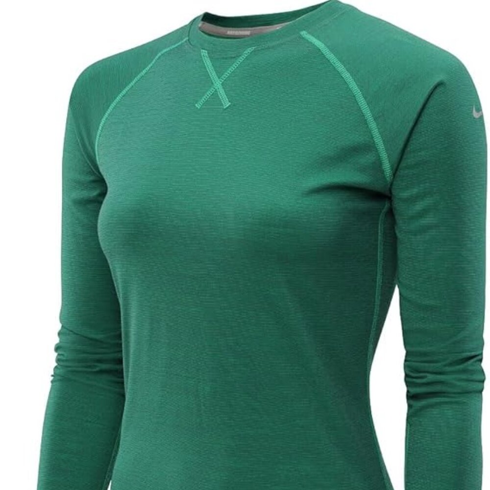 Nike Wool Crew Long Sleeve Running Workout Shirt